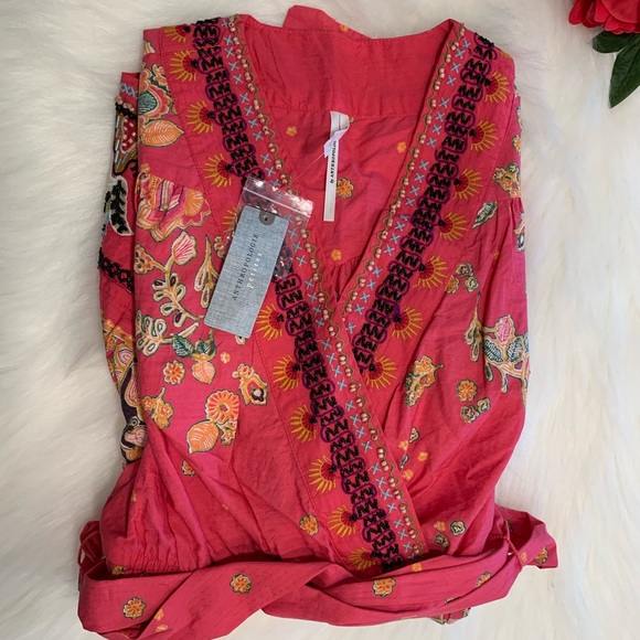 LAST CALL Anthropologie Raquel embroidered mini dress - Picture 11 of 16